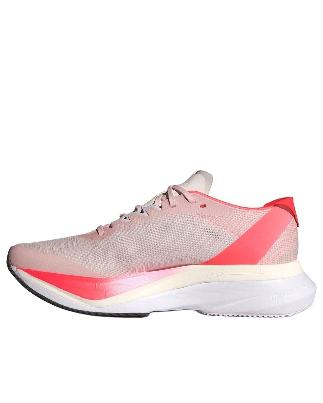 Adidas Pink (Wmns) Adizero Boston 12 'Sandy Aurora Met Solar'