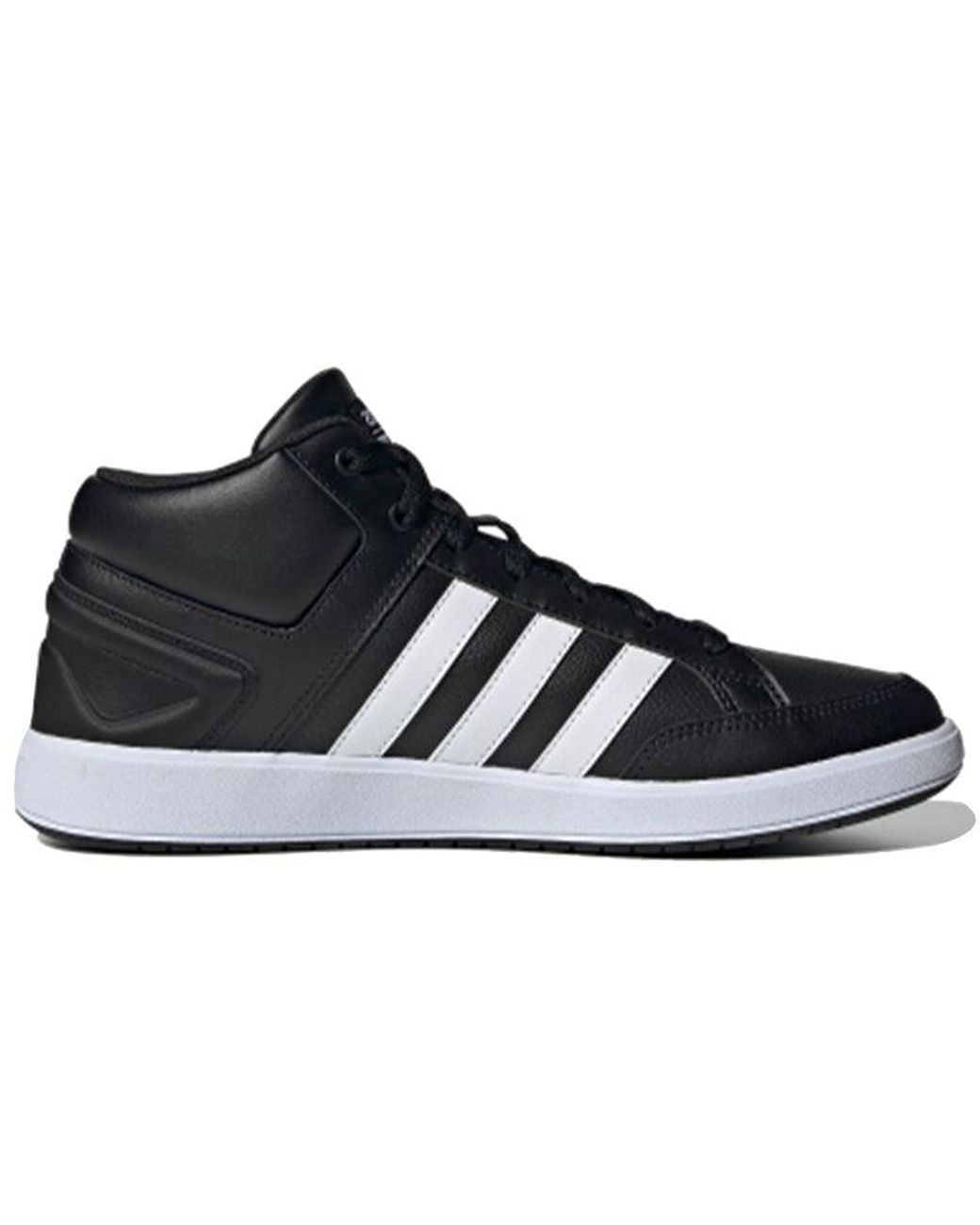 materno De otra manera admiración Adidas Neo All Court Mid Shoes Black/white in Blue for Men | Lyst