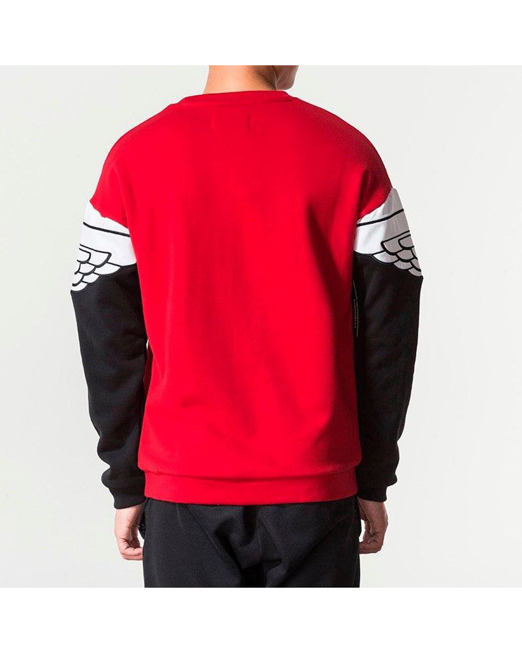 Nike Red Logo As Wings Classics Crew for men