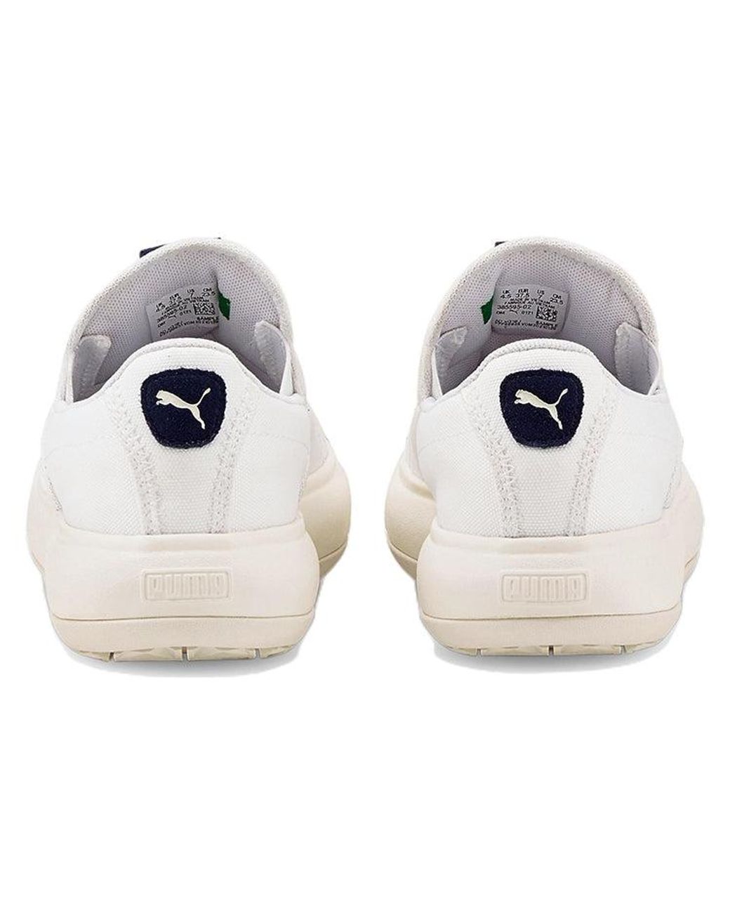 PUMA White (Wmns) Suede Mayu Slip-On Canvas Marshmallow'