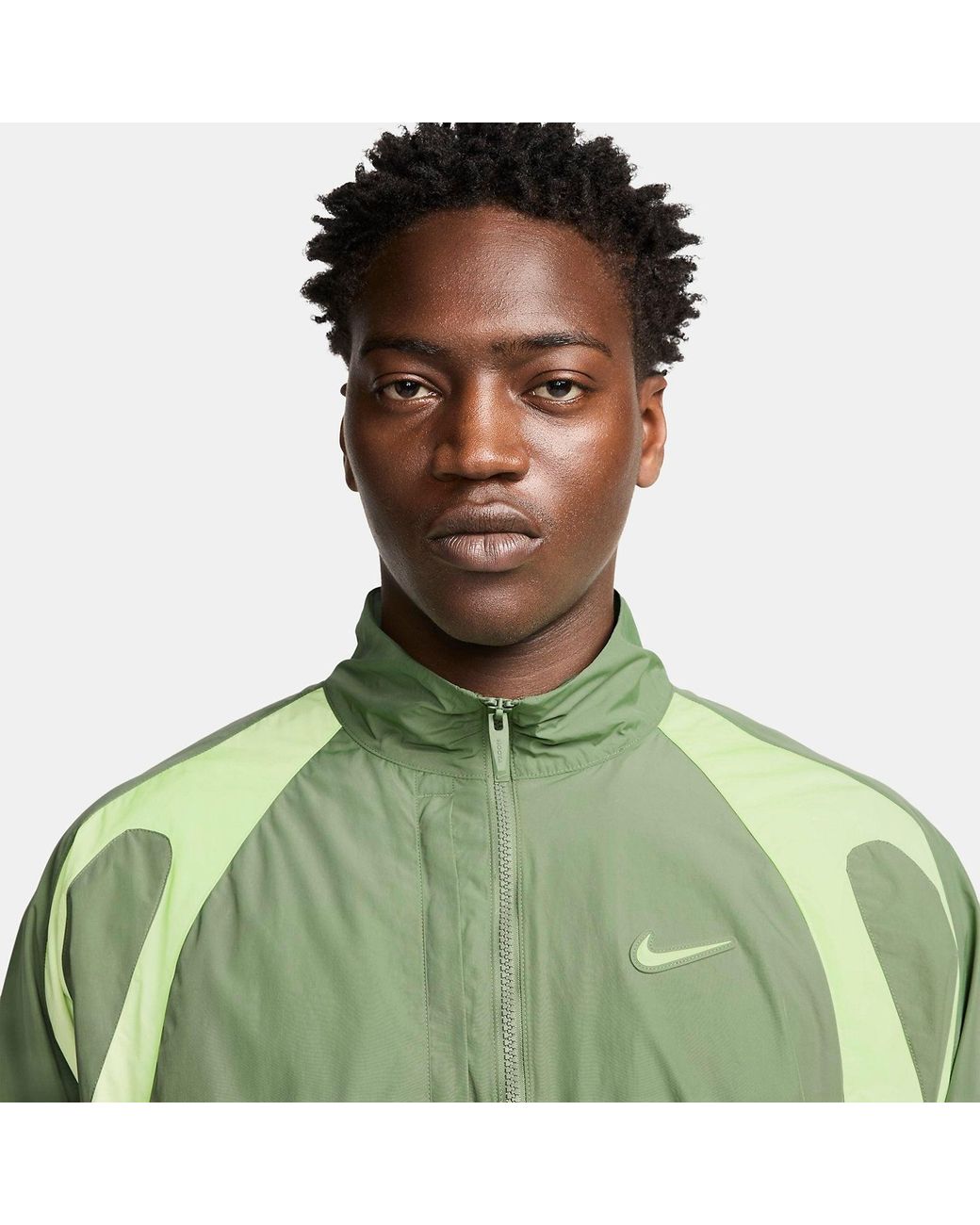Nike Green X Nocta Drake Woven Track Jacket 'Oil' for men
