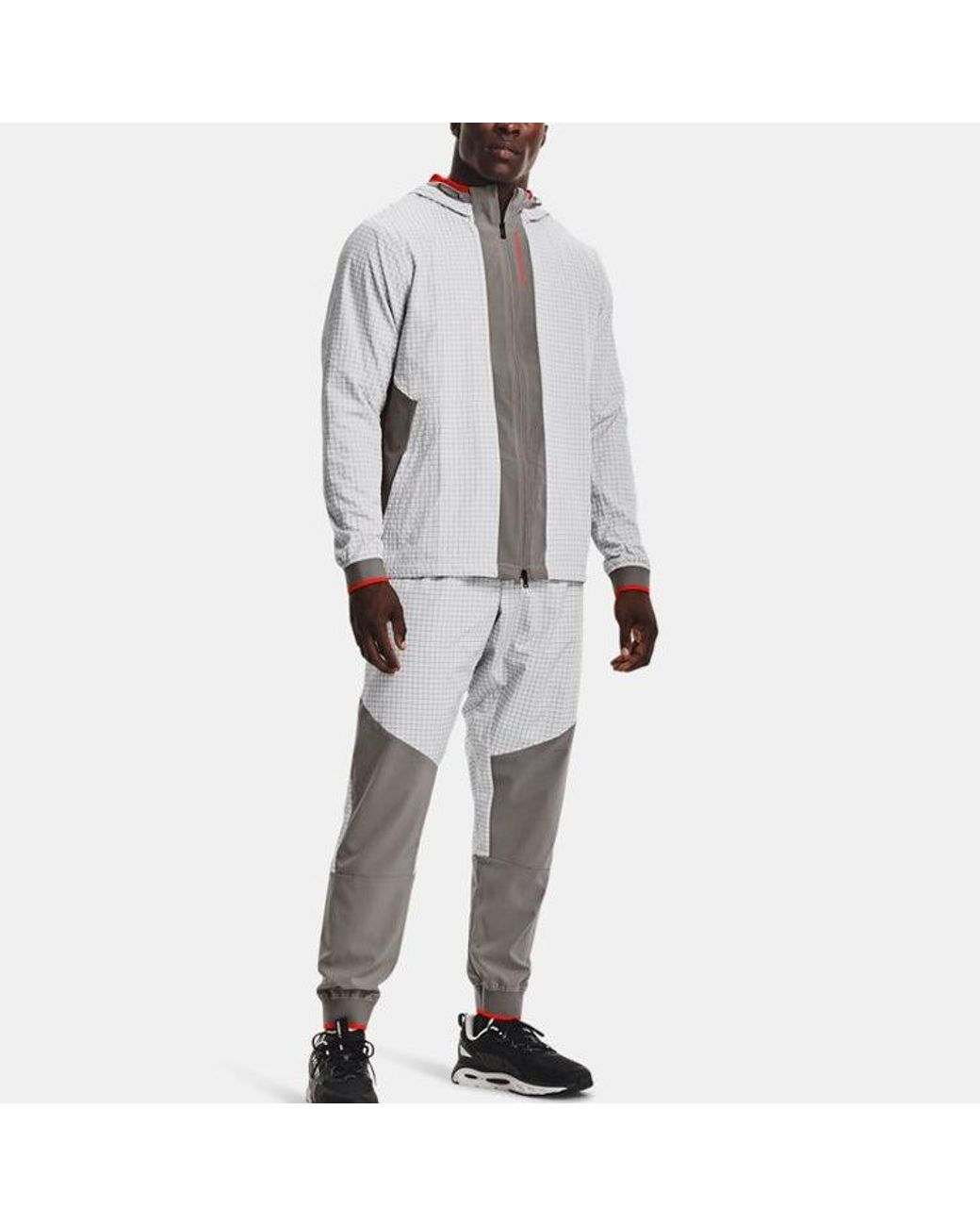 Under Armour Gray Rush Legacy Jacket for men