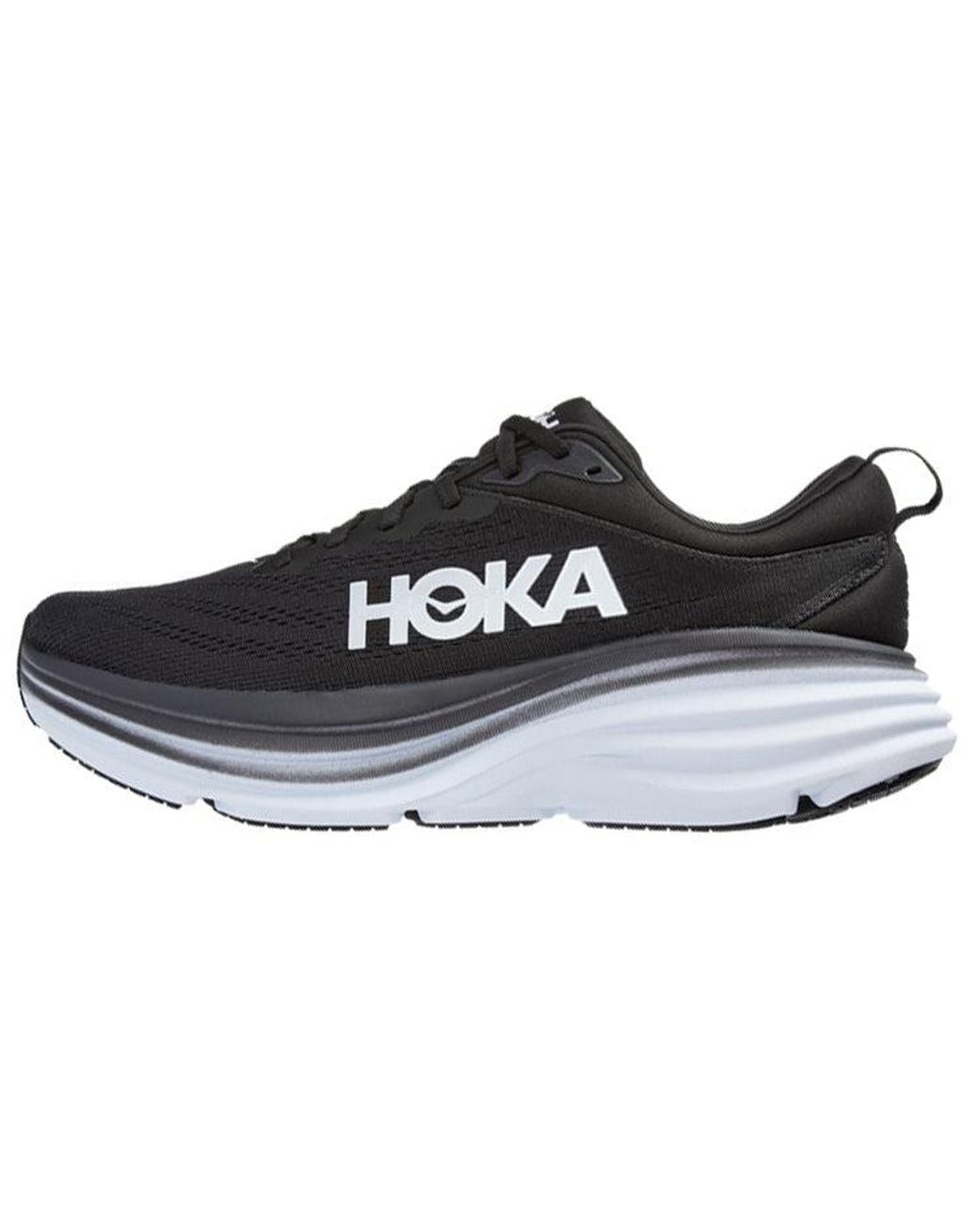 Hoka One One Black Bondi 8 Sneakers
