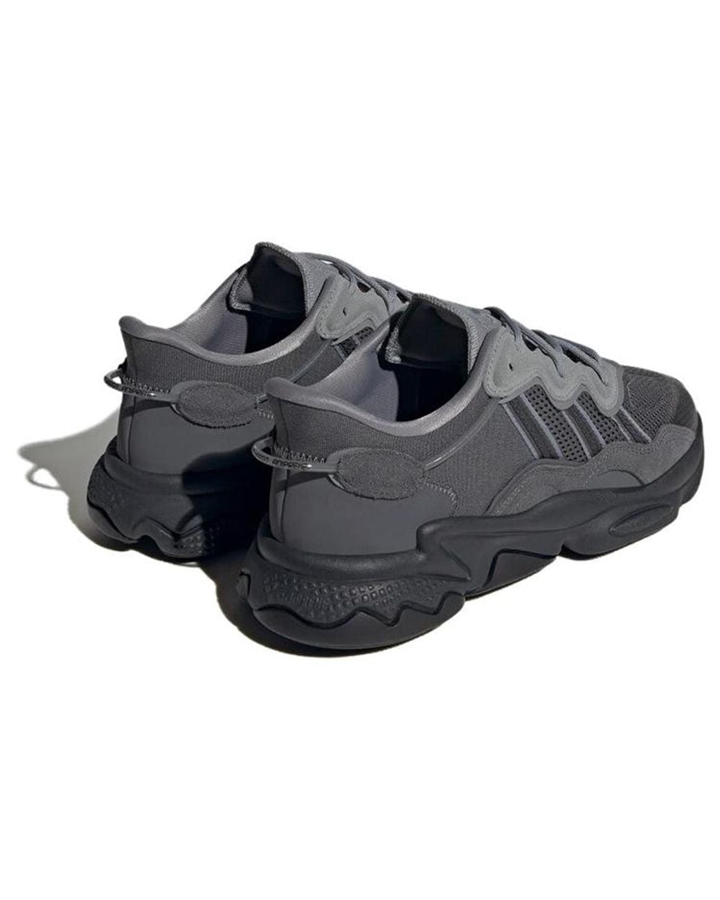 Adidas Gray Originals Ozweego Shoes Core' for men