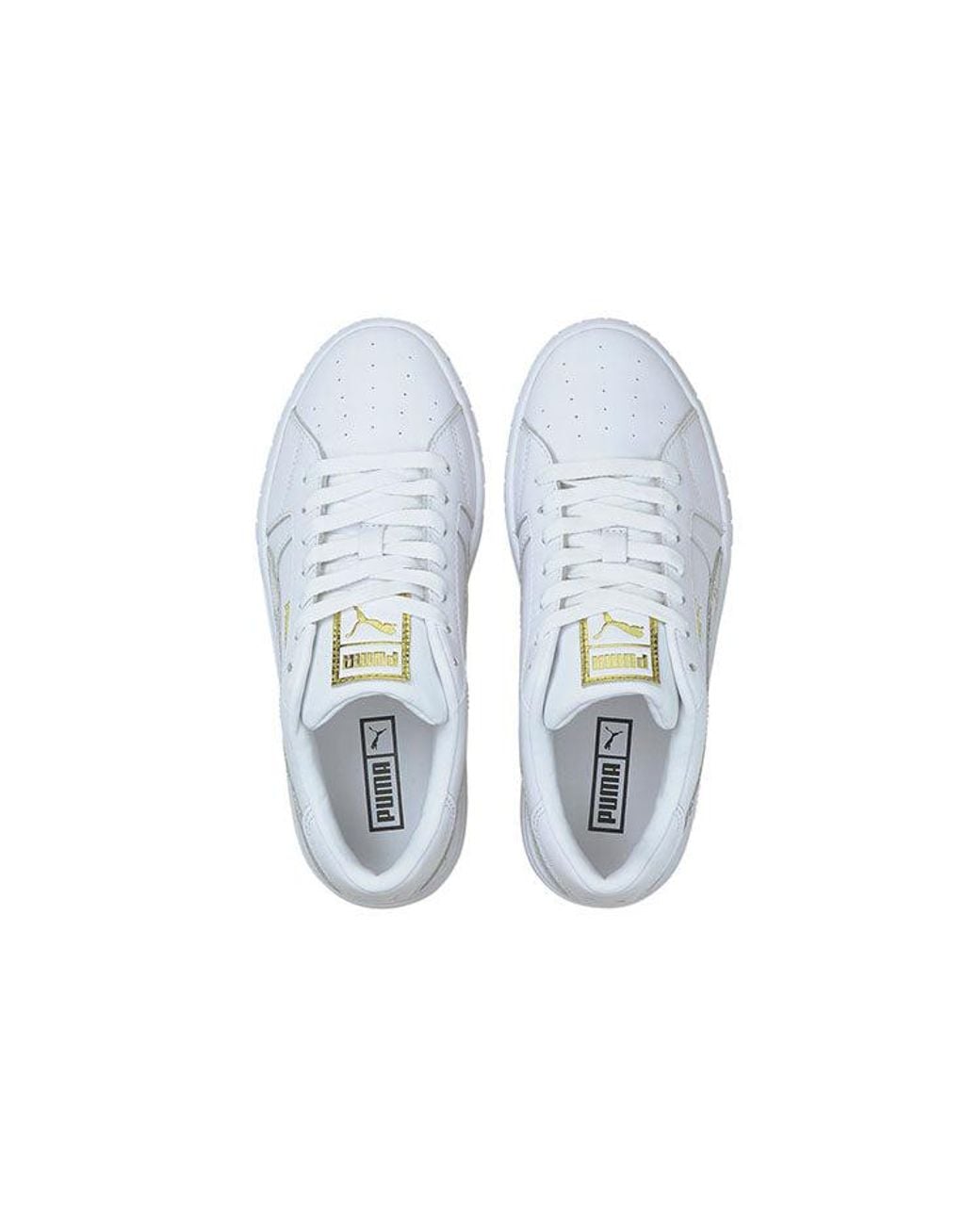 PUMA White (Wmns) Cali Star Snake Casual Shoes