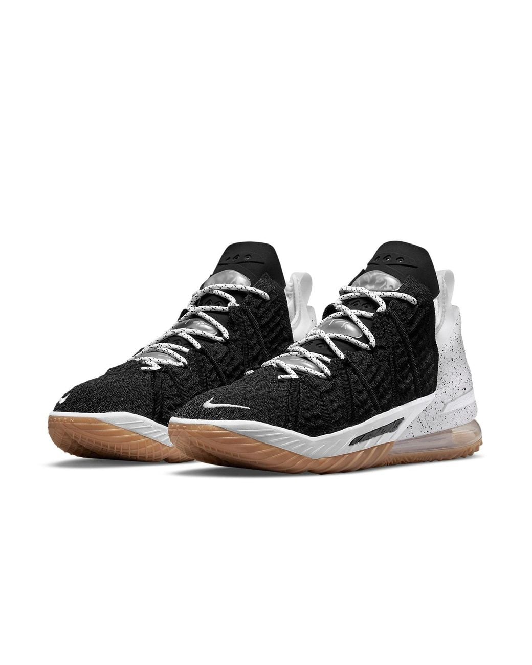 Nike Black Lebron 18 Ep Gum' for men