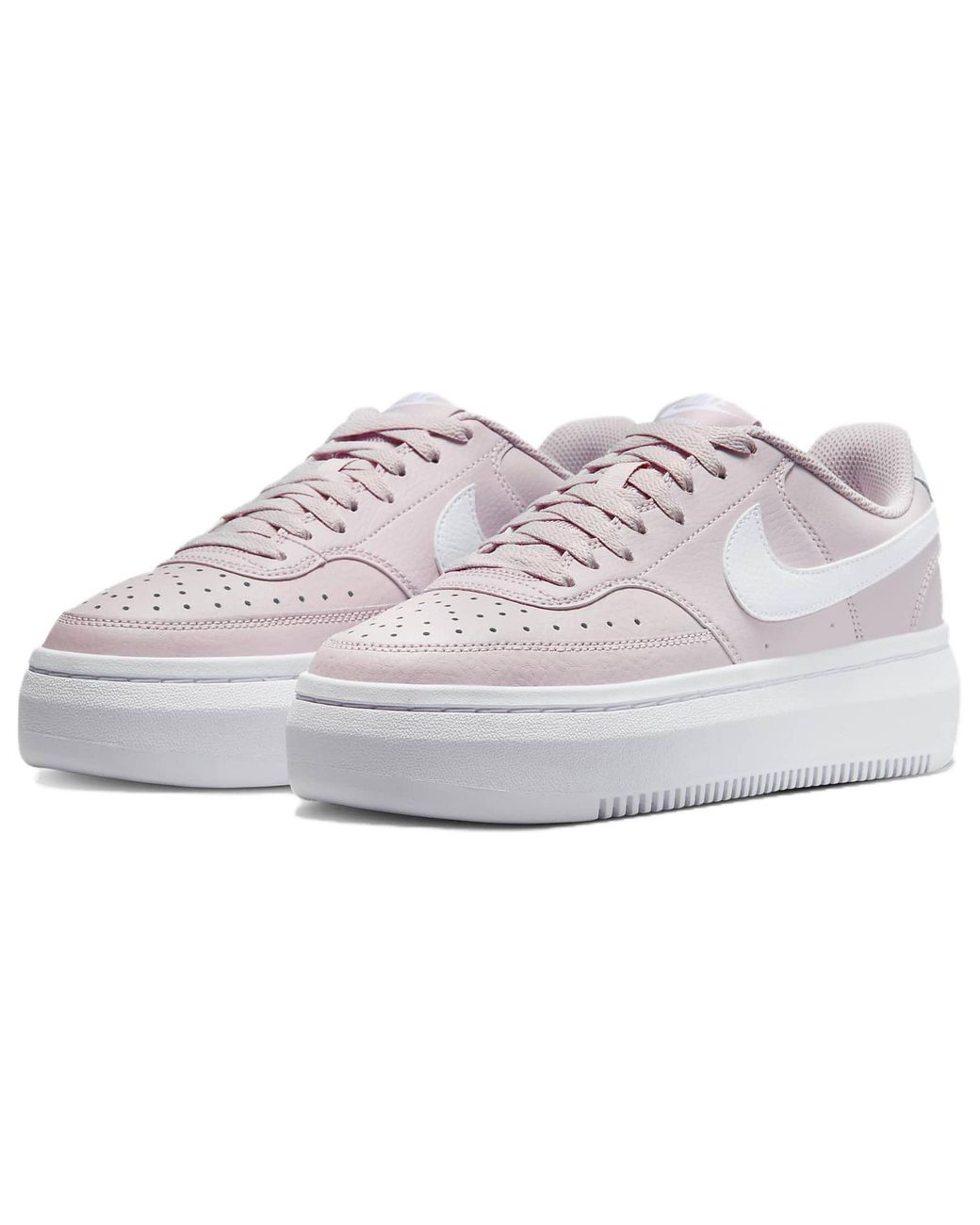 Nike White Court Vision Alta Shoes