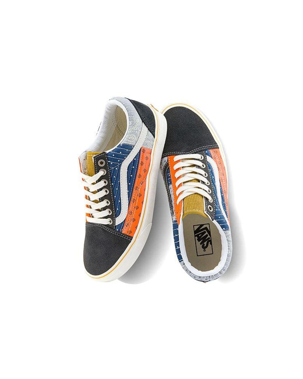 Vans Blue Old Skool 'Quilted Bandana' for men