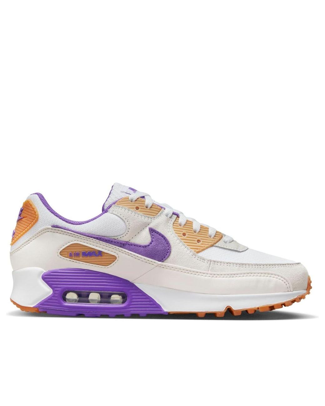 Nike White Air Max 90 'Action Grape Citron' for men