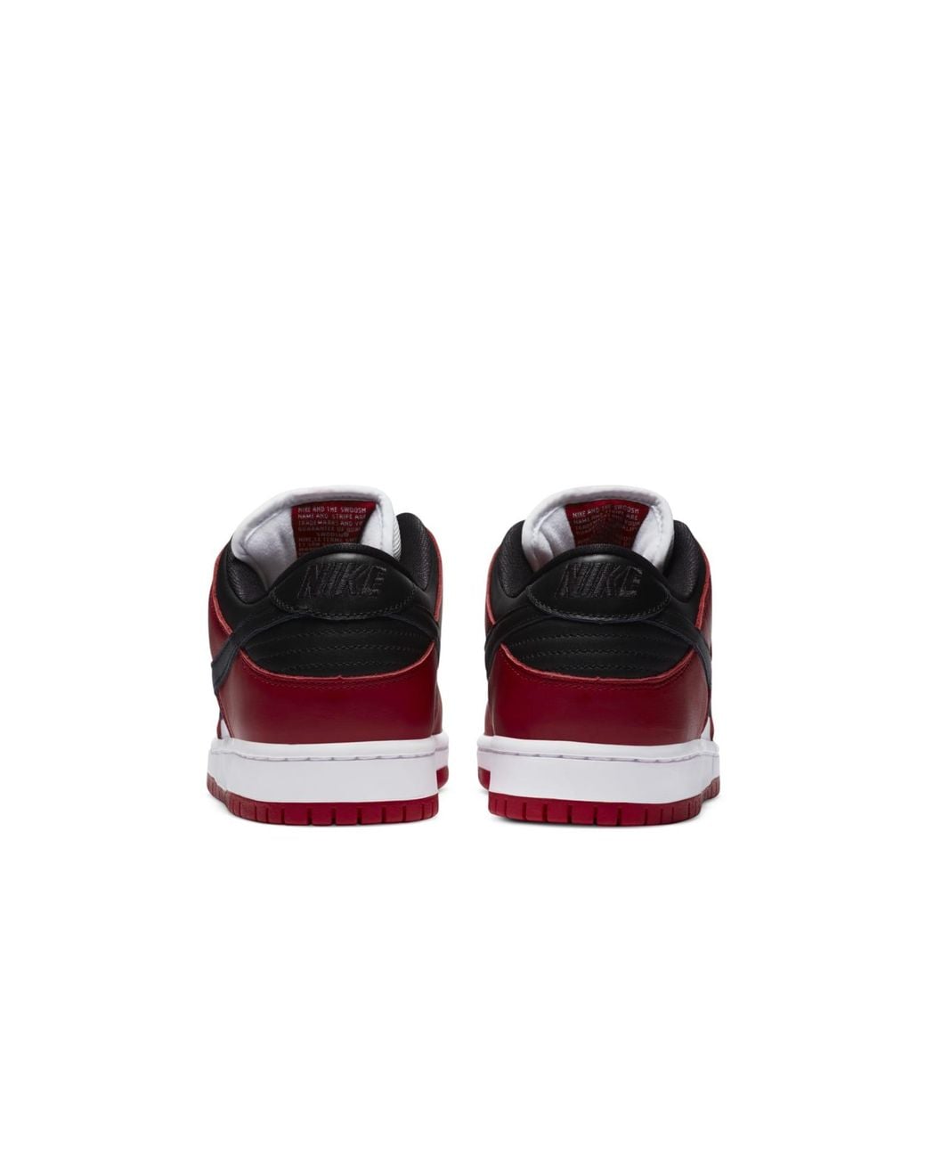 Nike Red Sb Dunk Low 'J-Pack Chicago' for men