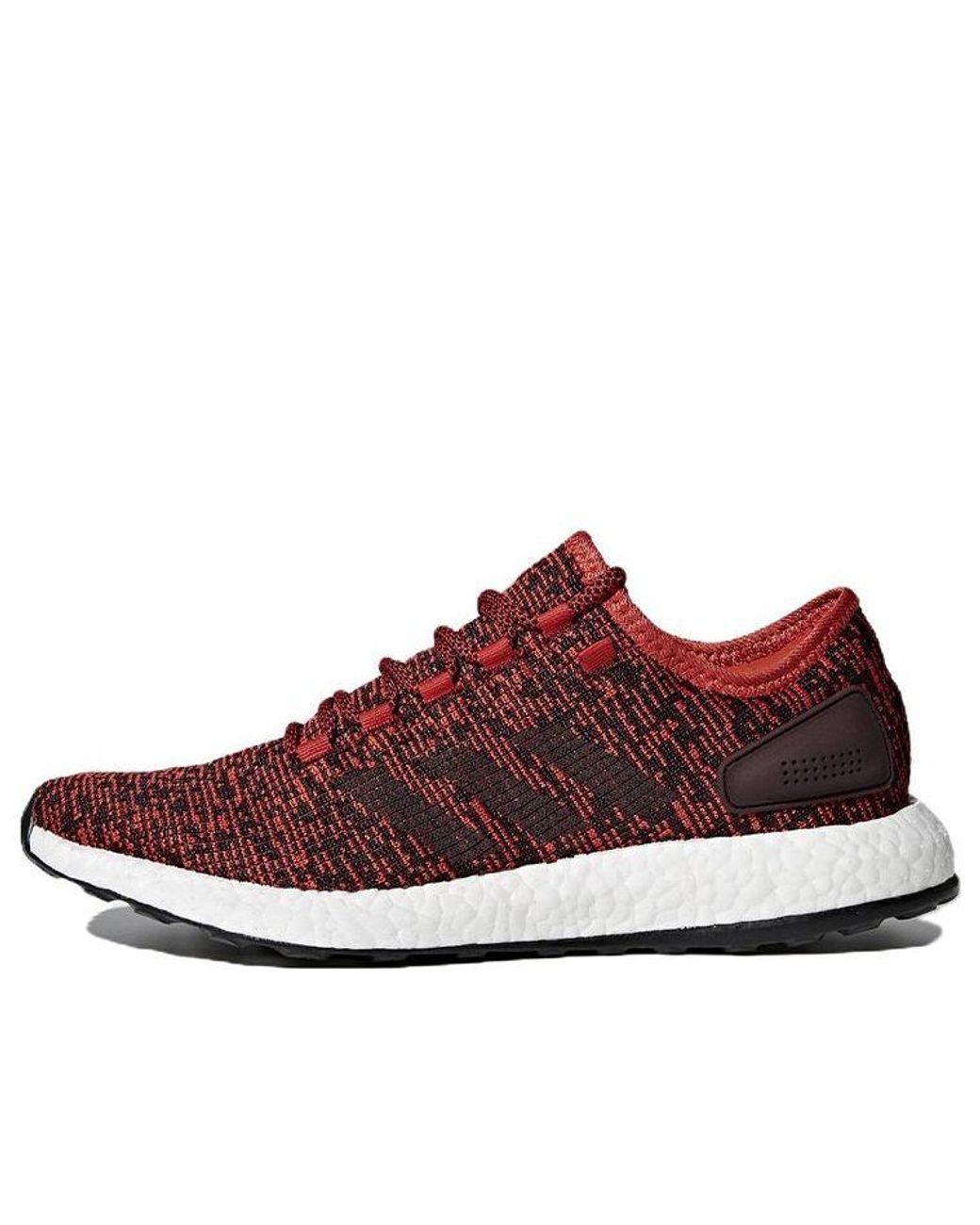 adidas Pure Boost in Red for Men | Lyst