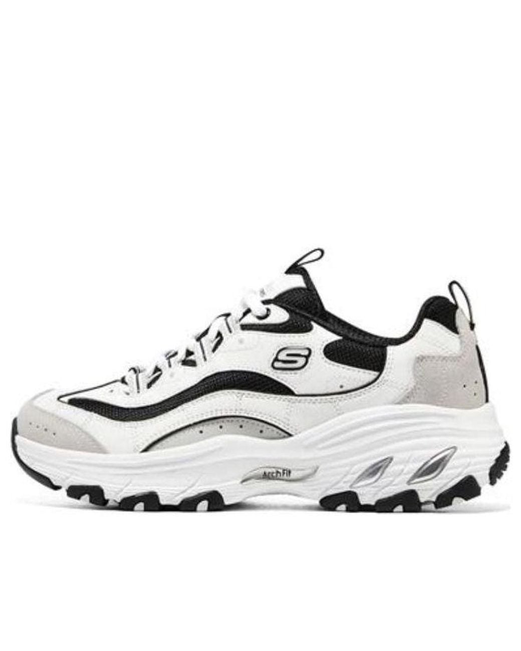 Skechers White (Wmns) Arch Fit D'Lites