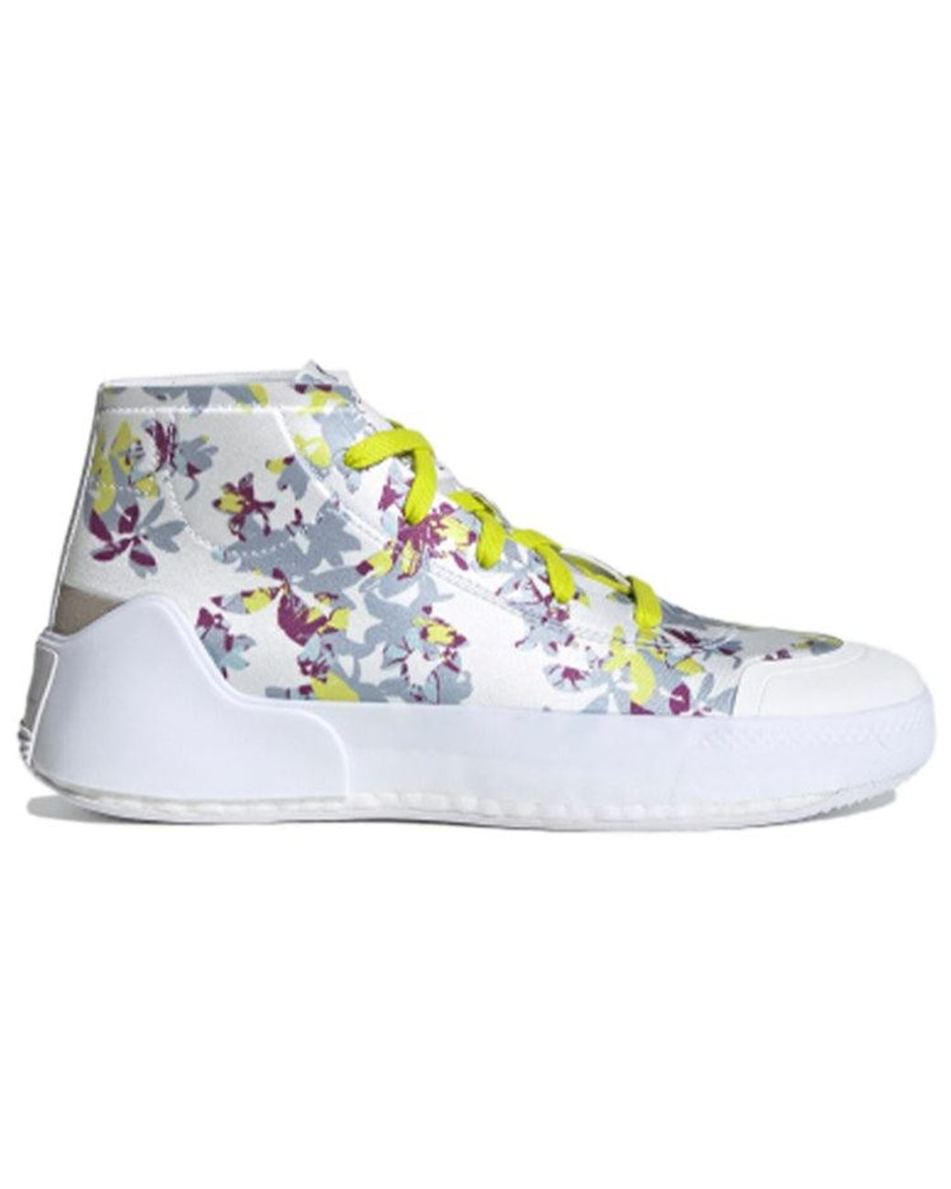 Adidas White (Wmns) Stella Mccartney X Treino Mid 'Floral Print