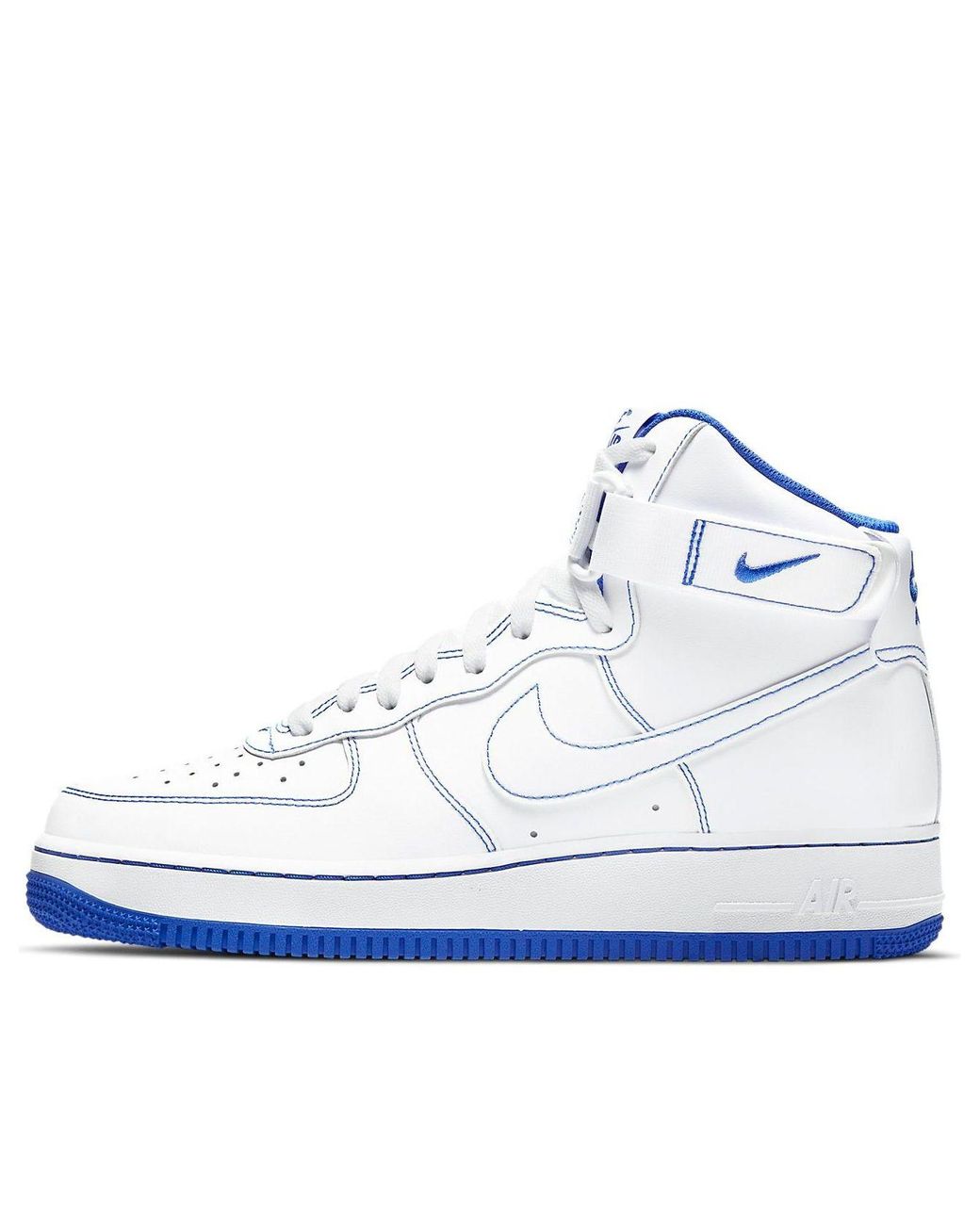 nike air force 1 high white blue