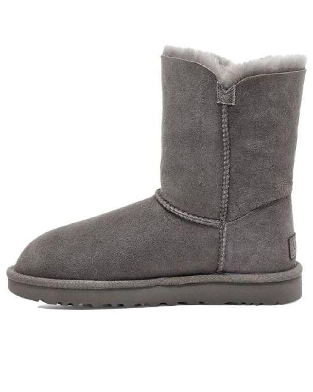 Ugg Gray (Wmns) Bailey Button Ii Boot Fleece Lined