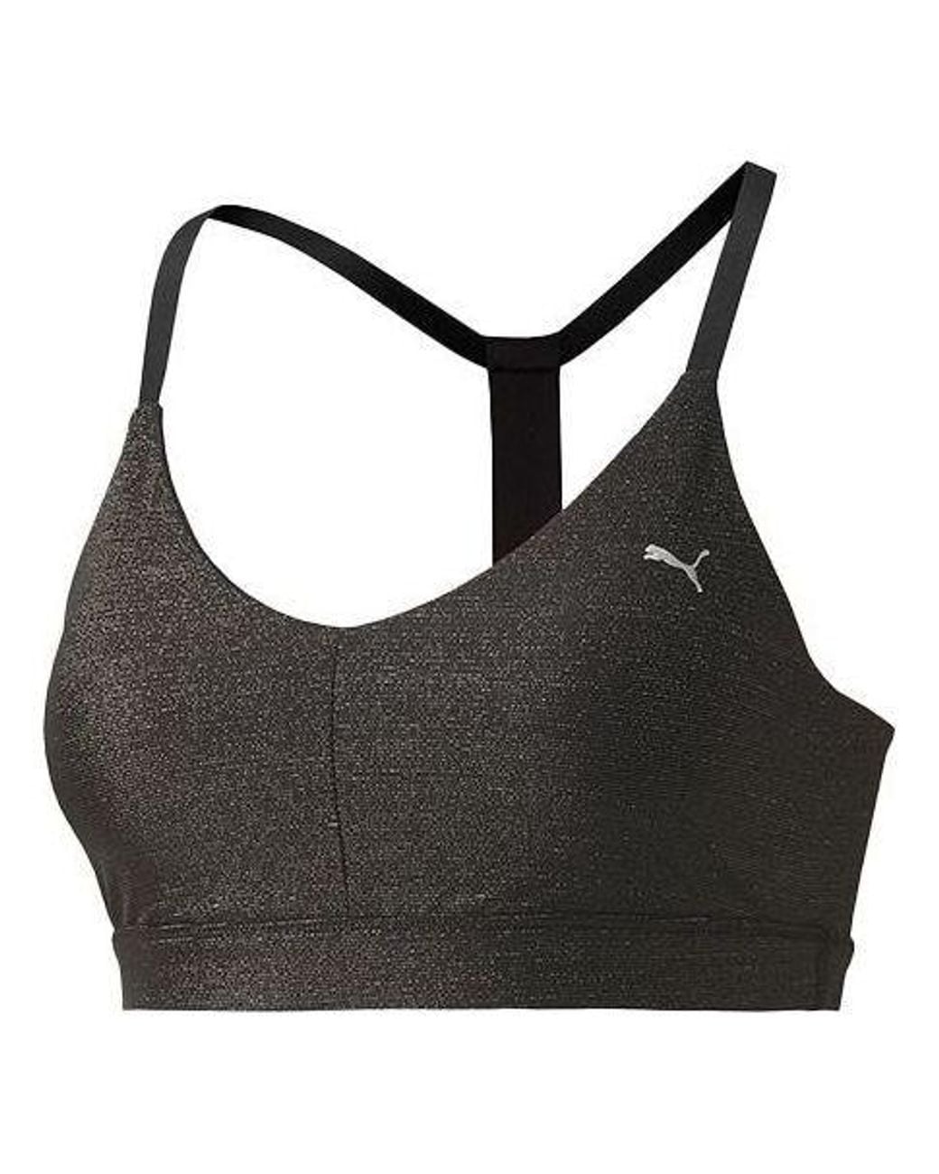 PUMA Black (Wmns) Low Impact Strappy Training Bra