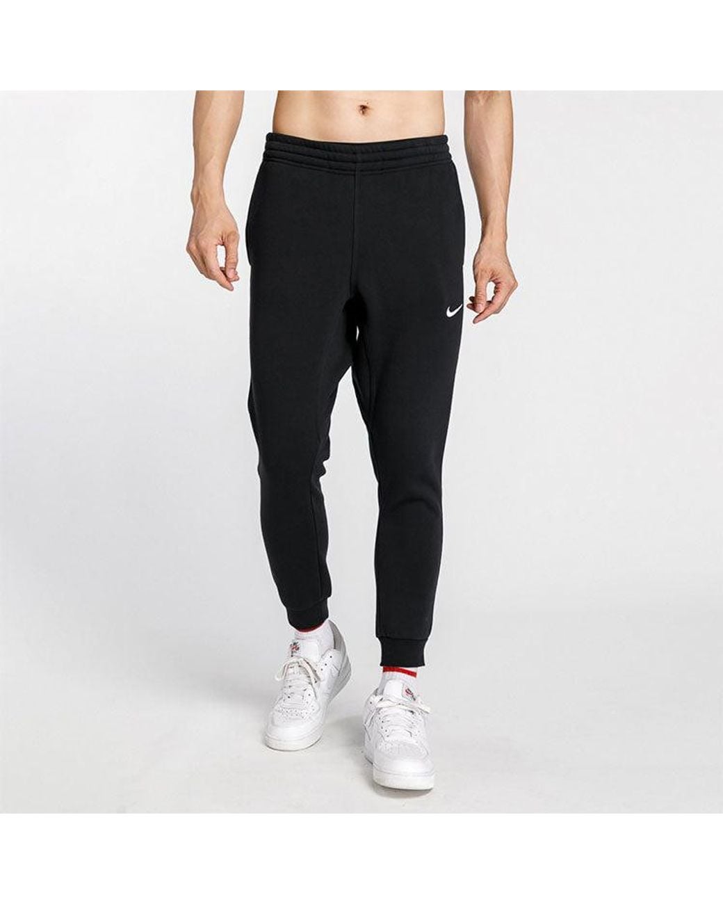 Nike Blue Casual Sports Ankle-Banded Pants for men