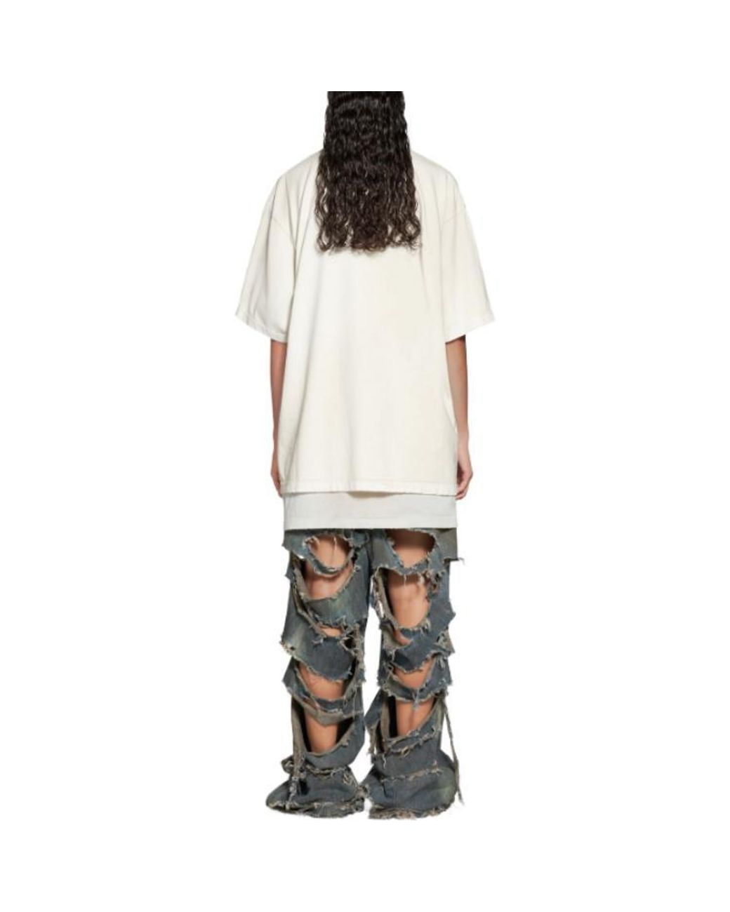 Balenciaga White Est. 1917 Crest Logo T-Shirt