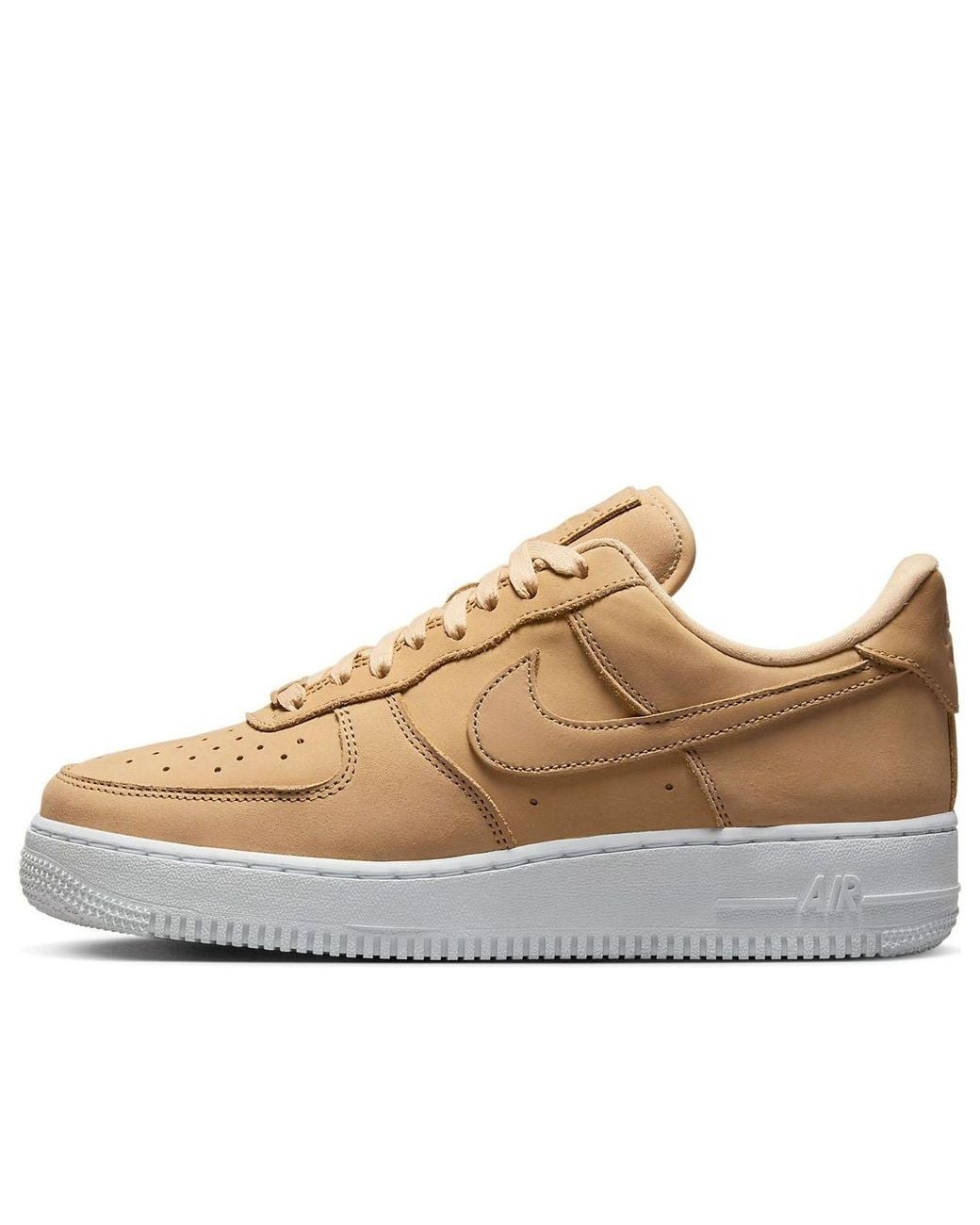 Nike Natural Air Force 1 Premium Dr9503-201 Sneaker 5 Tan Leather Shoes Gbnc253