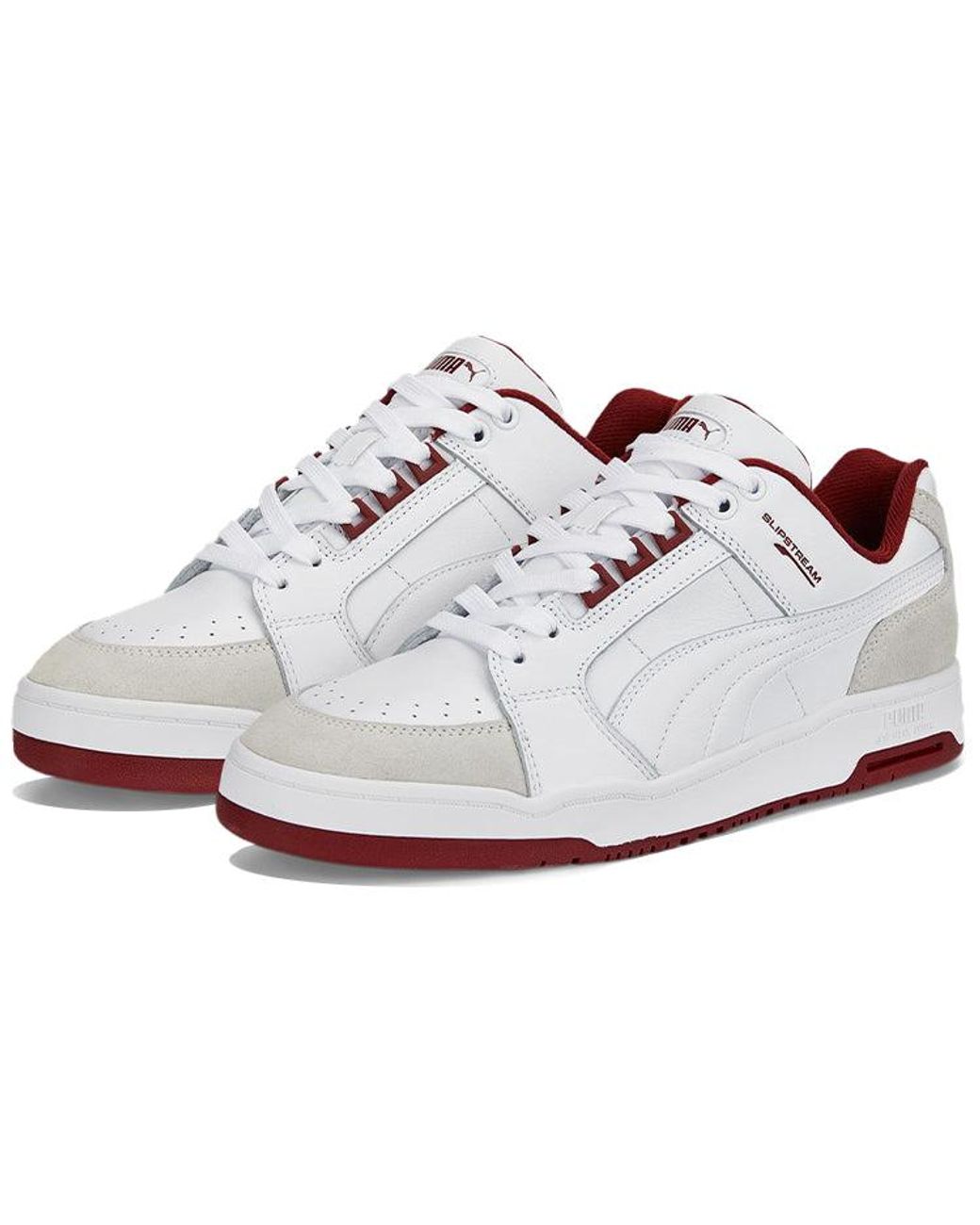 PUMA White Slipstream Lo Retro Intense' for men
