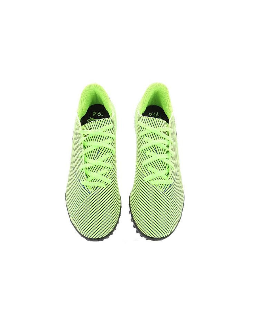 Adidas Green Nemeziz 19.4 Tf for men