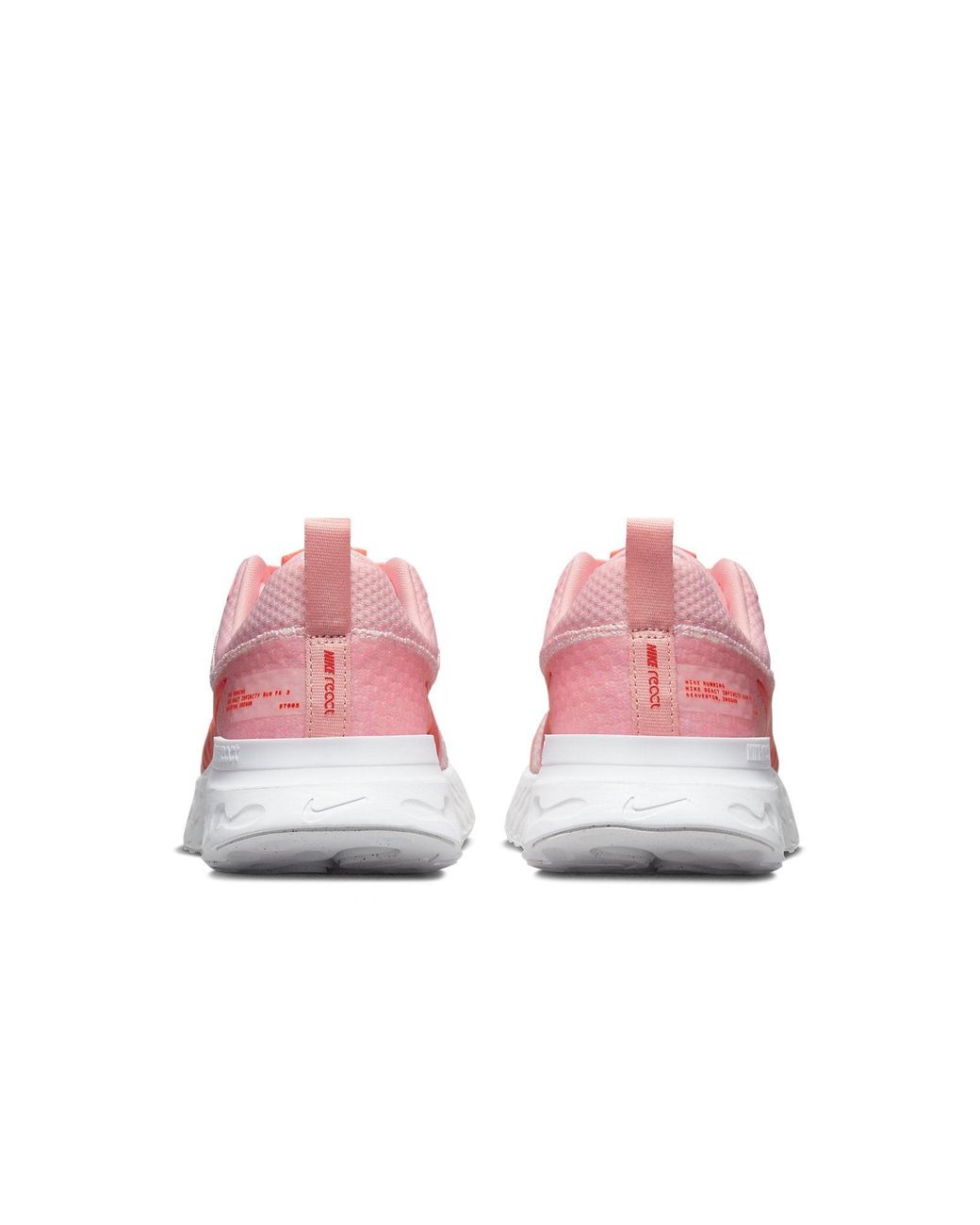 Nike Pink (Wmns) React Infinity Run Flyknit 3 Premium 'Medium Soft Light Crimson'