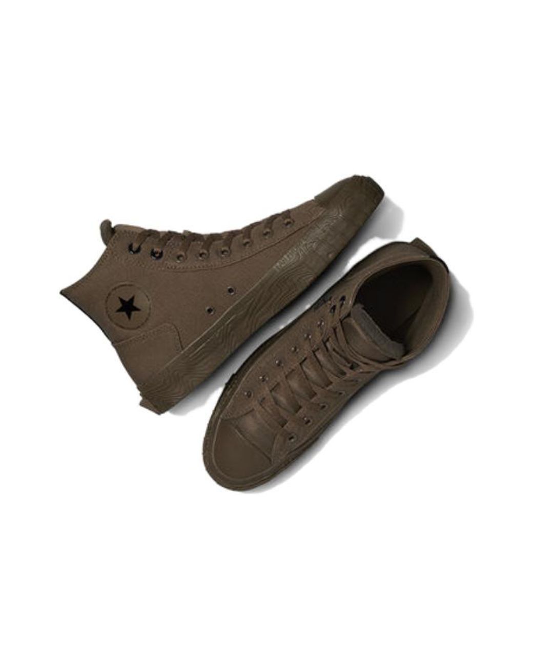 Converse Brown Chuck Taylor All Star Classic High Top 'Engine Smoke' for men