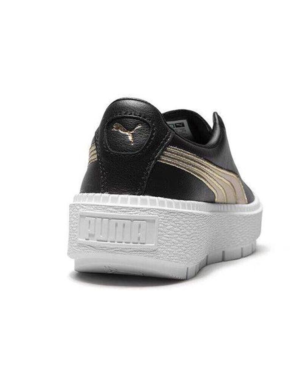 PUMA Black (Wmns) Platform Trace Varsity'