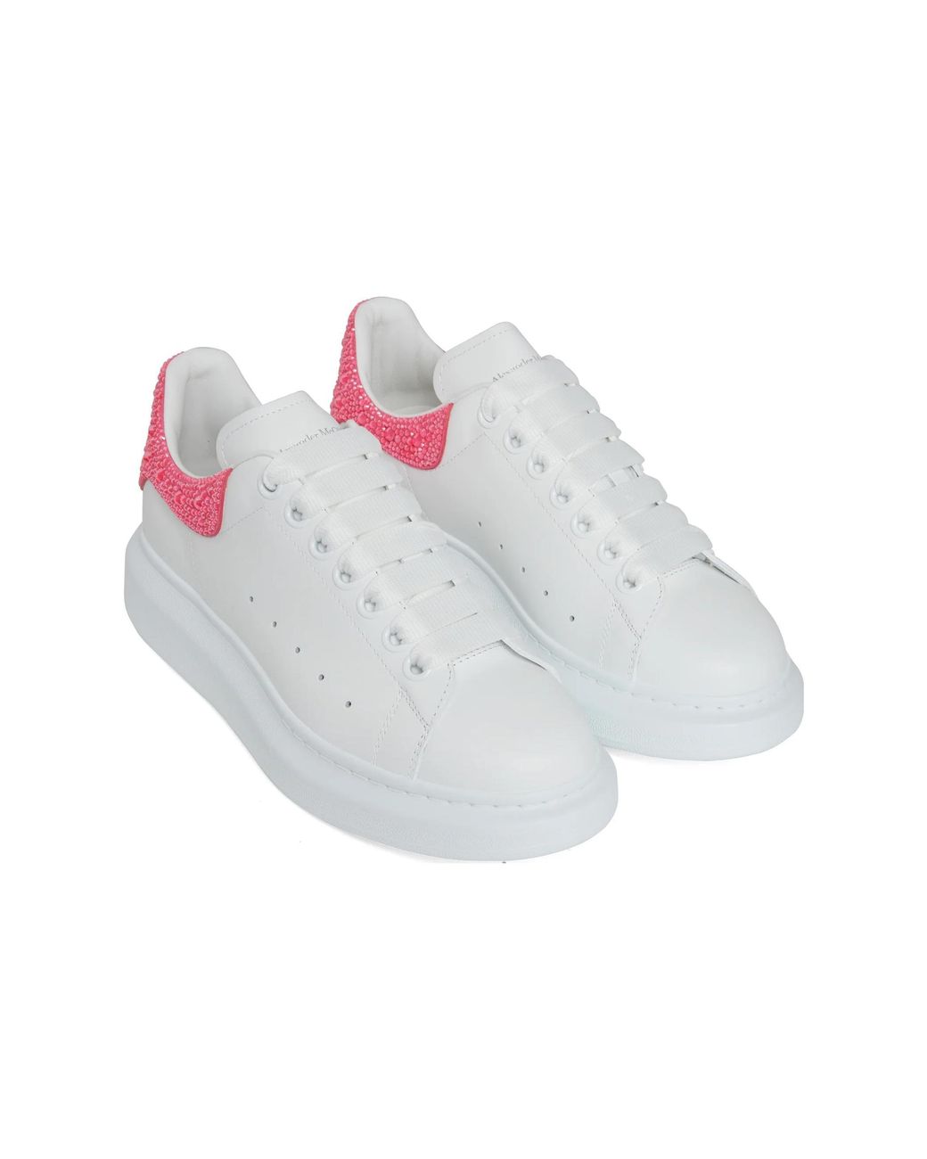 McQueen White (Wmns) Oversized Sneaker Glitter'