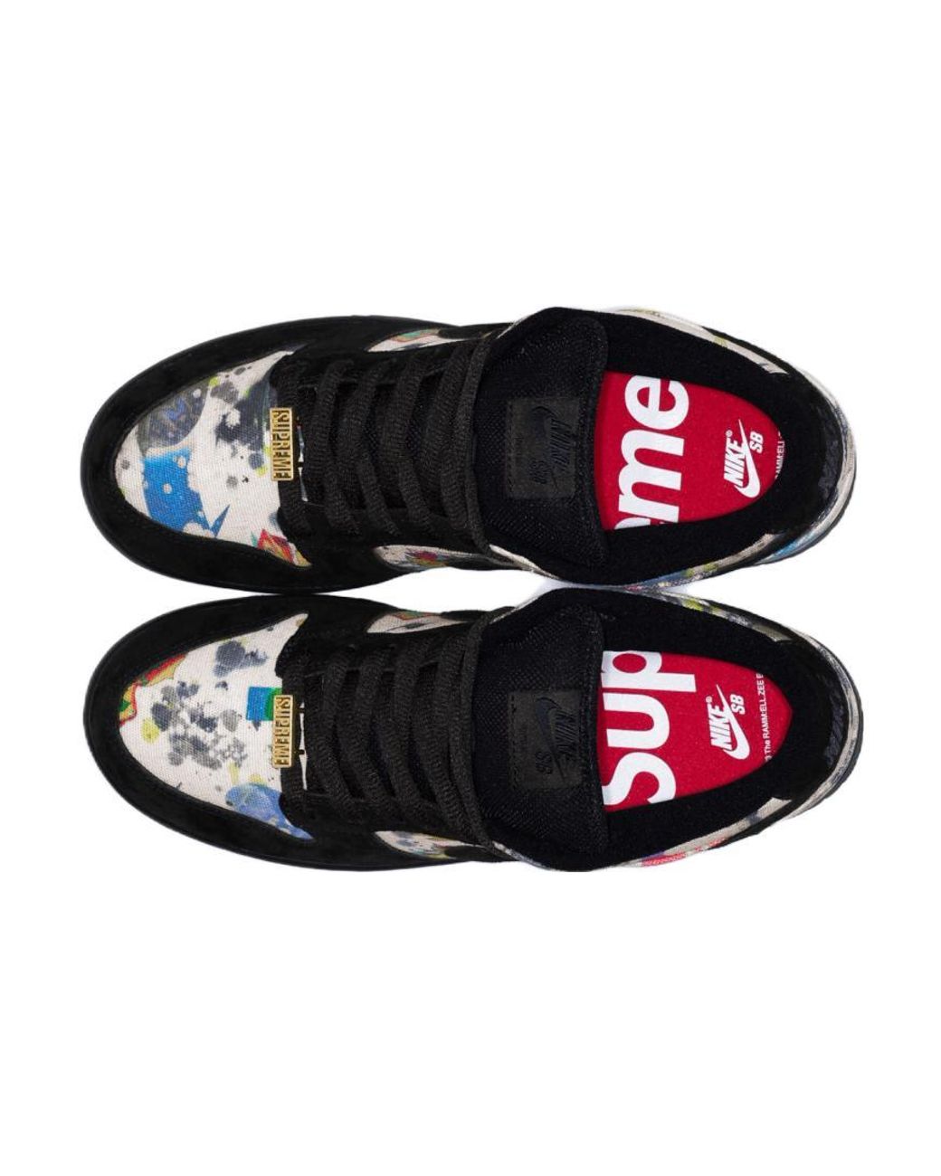 Nike Blue X Supreme Sb Dunk Low 'Rammellzee' for men