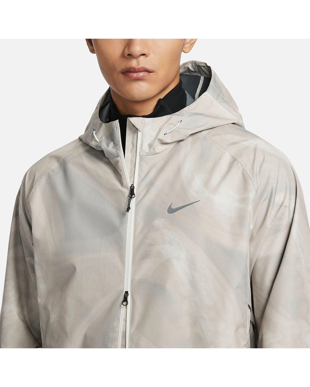 mens nike grey windbreaker