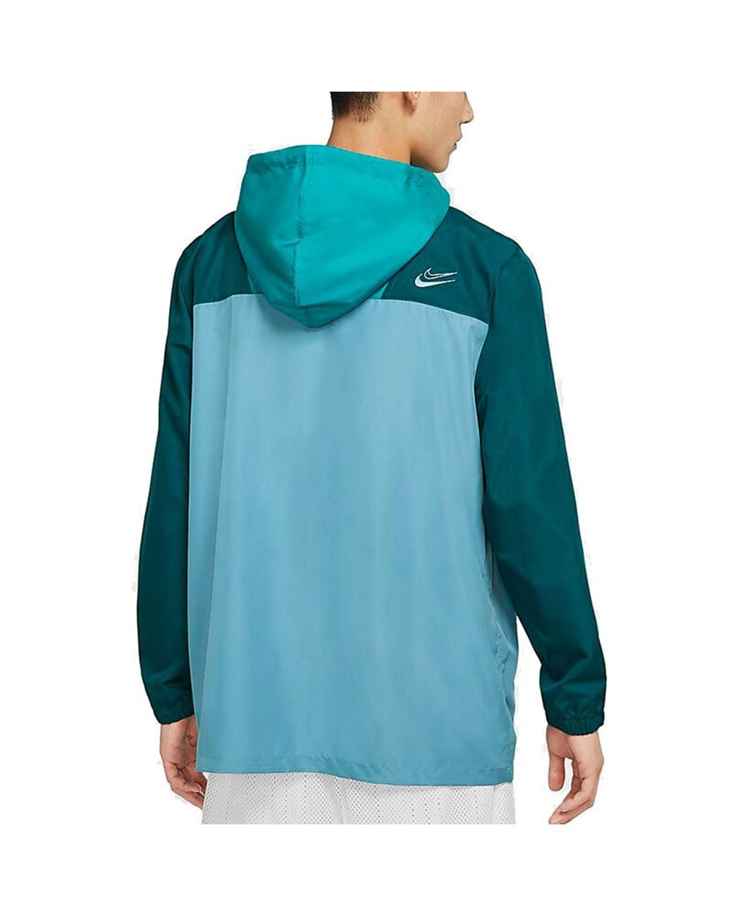 Nike Blue Kd Durant Basketball Training Hooded Jacket for men