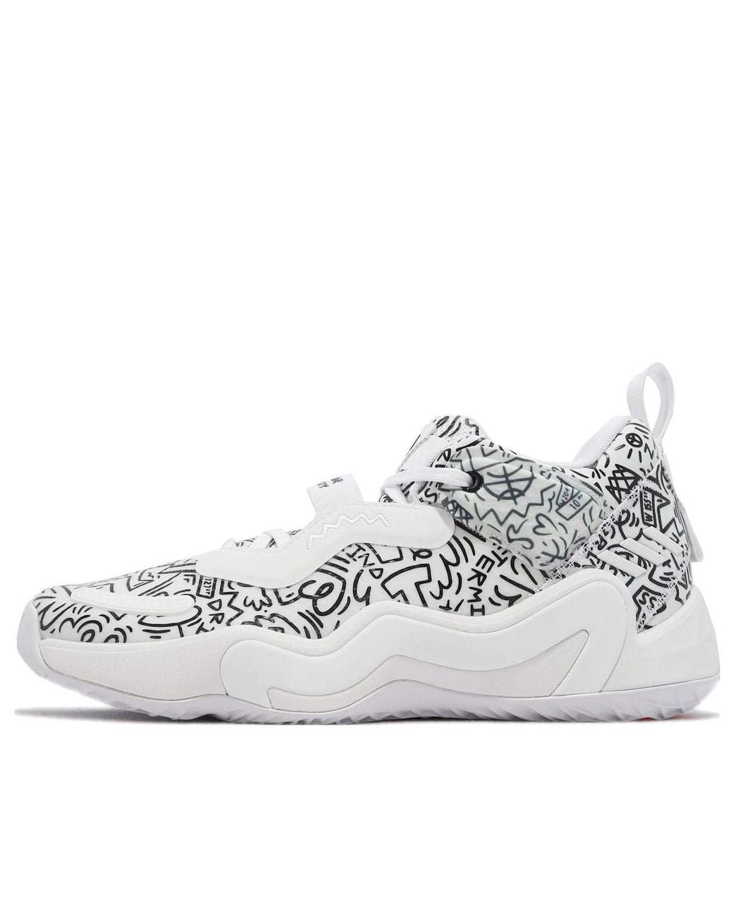 Adidas White D.O.N. Issue #3 Gca 'Creativity' for men