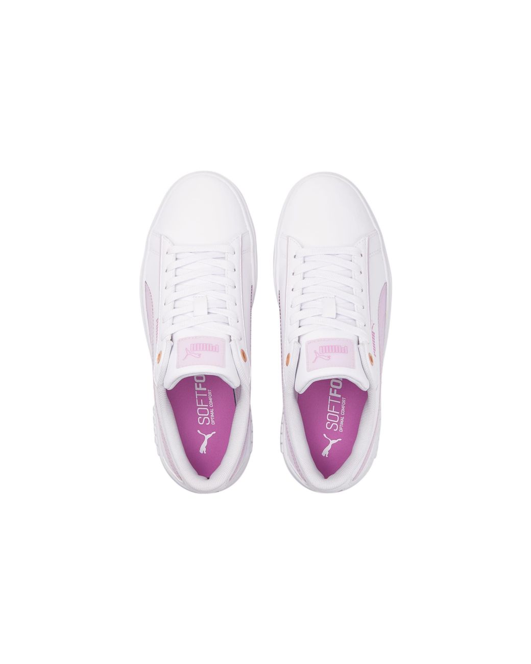 PUMA White (Wmns) Smash Platform V2 'Candy