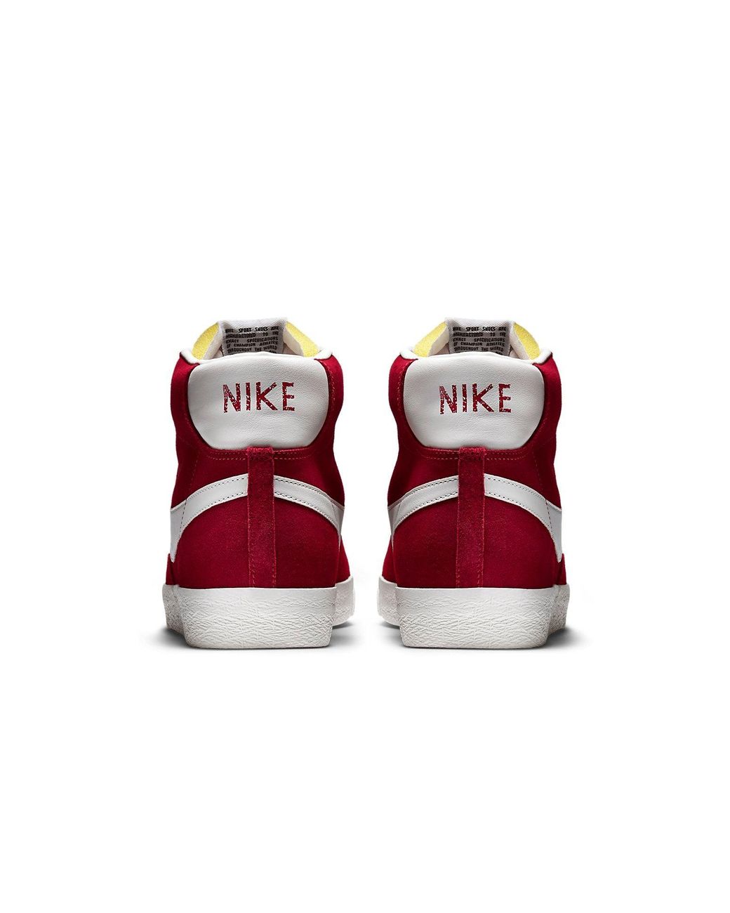 Nike Red Blazer High Suede 'Varsity' for men