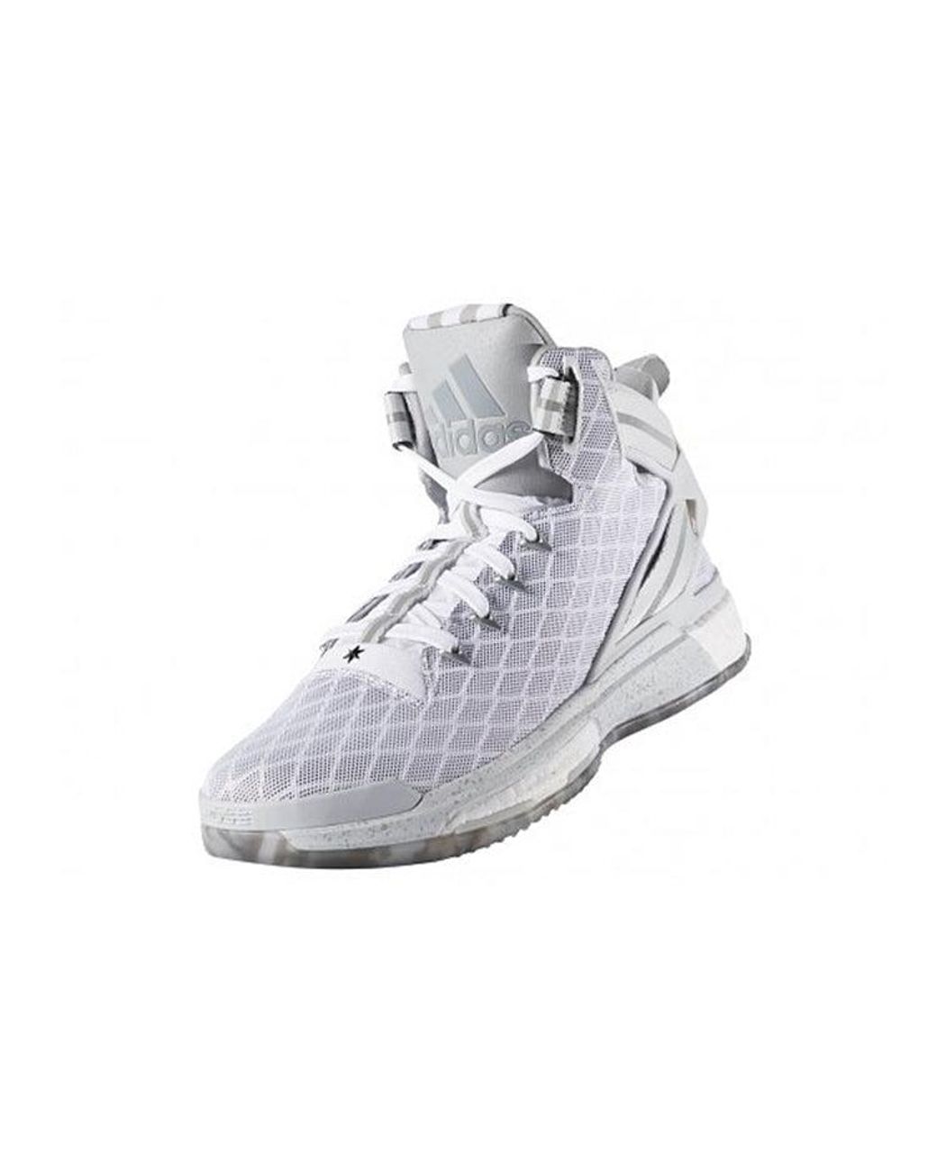 Adidas Gray D Rose 6 Boost 'Scarlet' for men