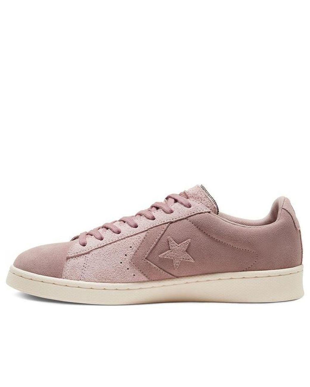 Converse Pink Pro Leather Low 'Earth Tone Suede for men