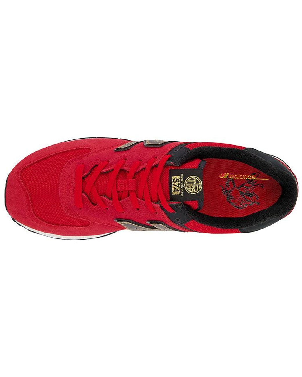 New Balance Red 574 'Chinese New Year for men