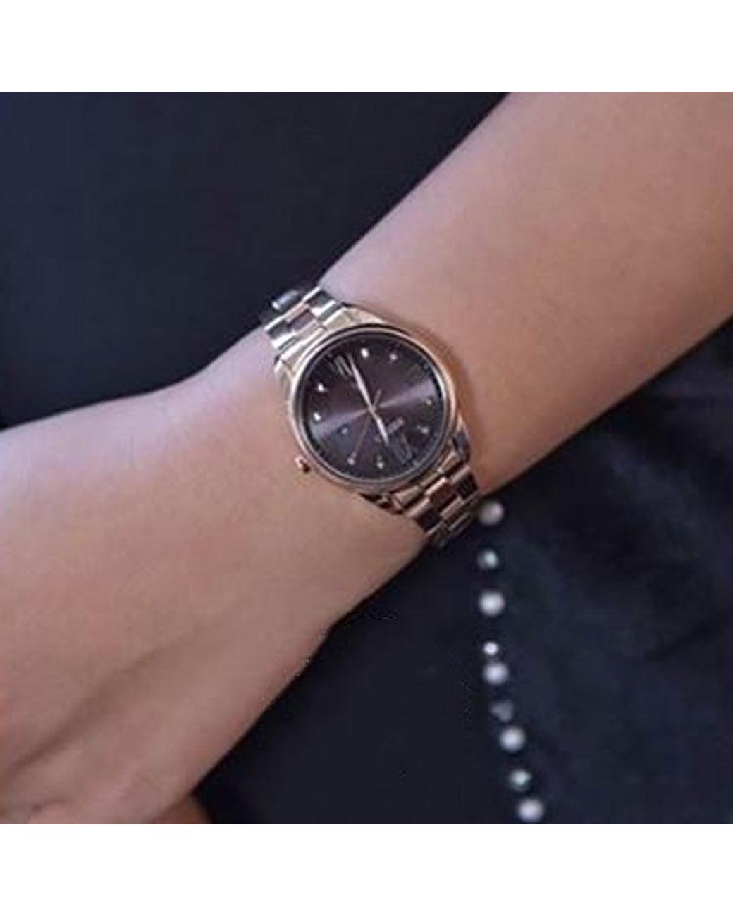 Seiko Metallic Lukia Series Waterproof Quartz