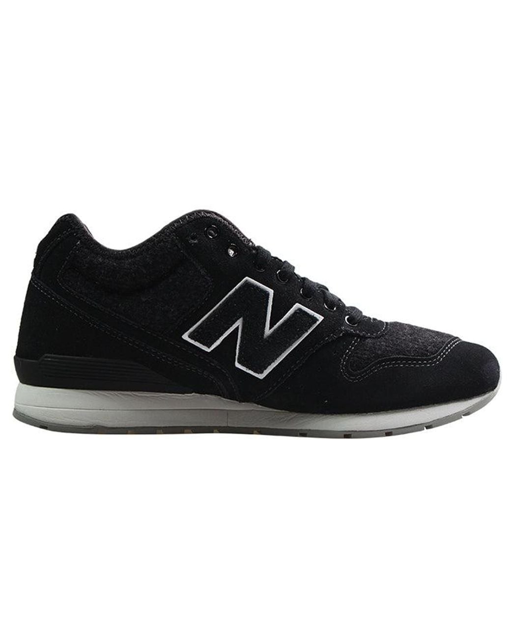 New Balance Black Nb 996 Low Tops Retro Sports Shoe for men