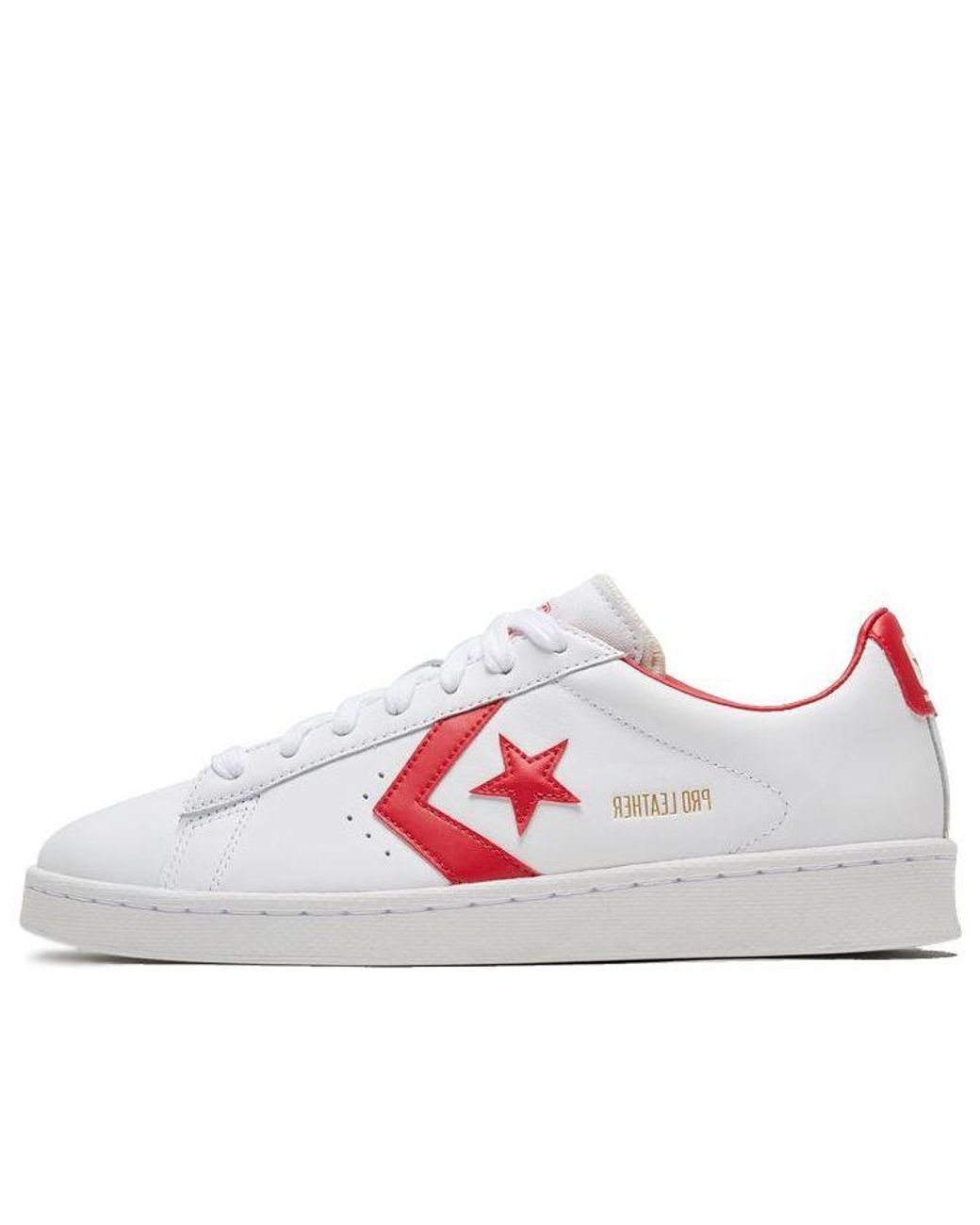 Converse Pro Leather Low Og 'white University Red' for Men | Lyst