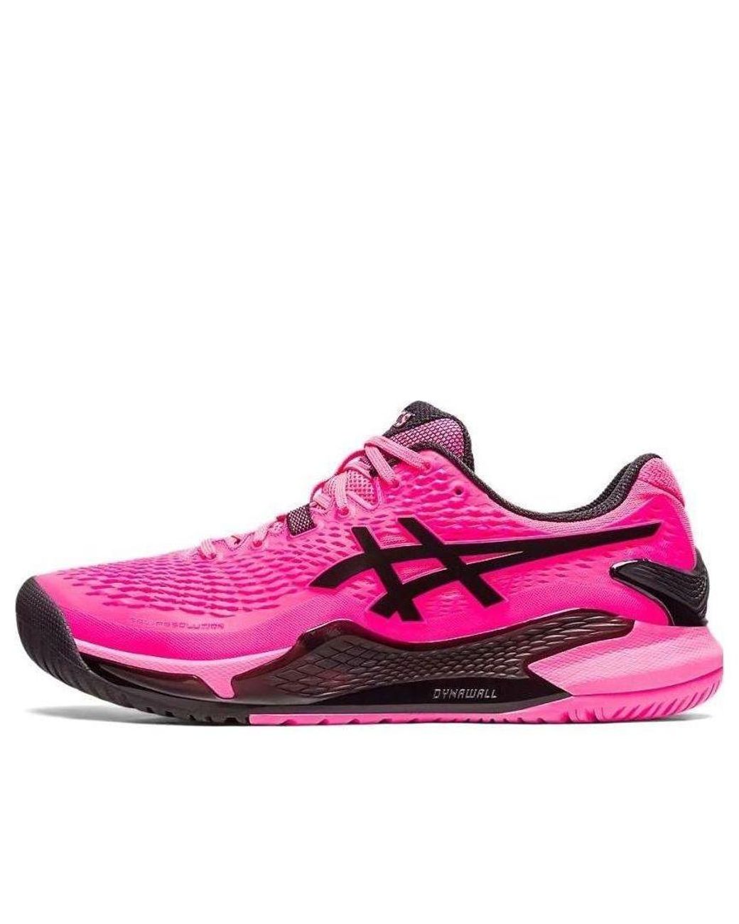 Asics Pink Gel-Resolution 9 Clay 'Hot' 1041A375-700 for men