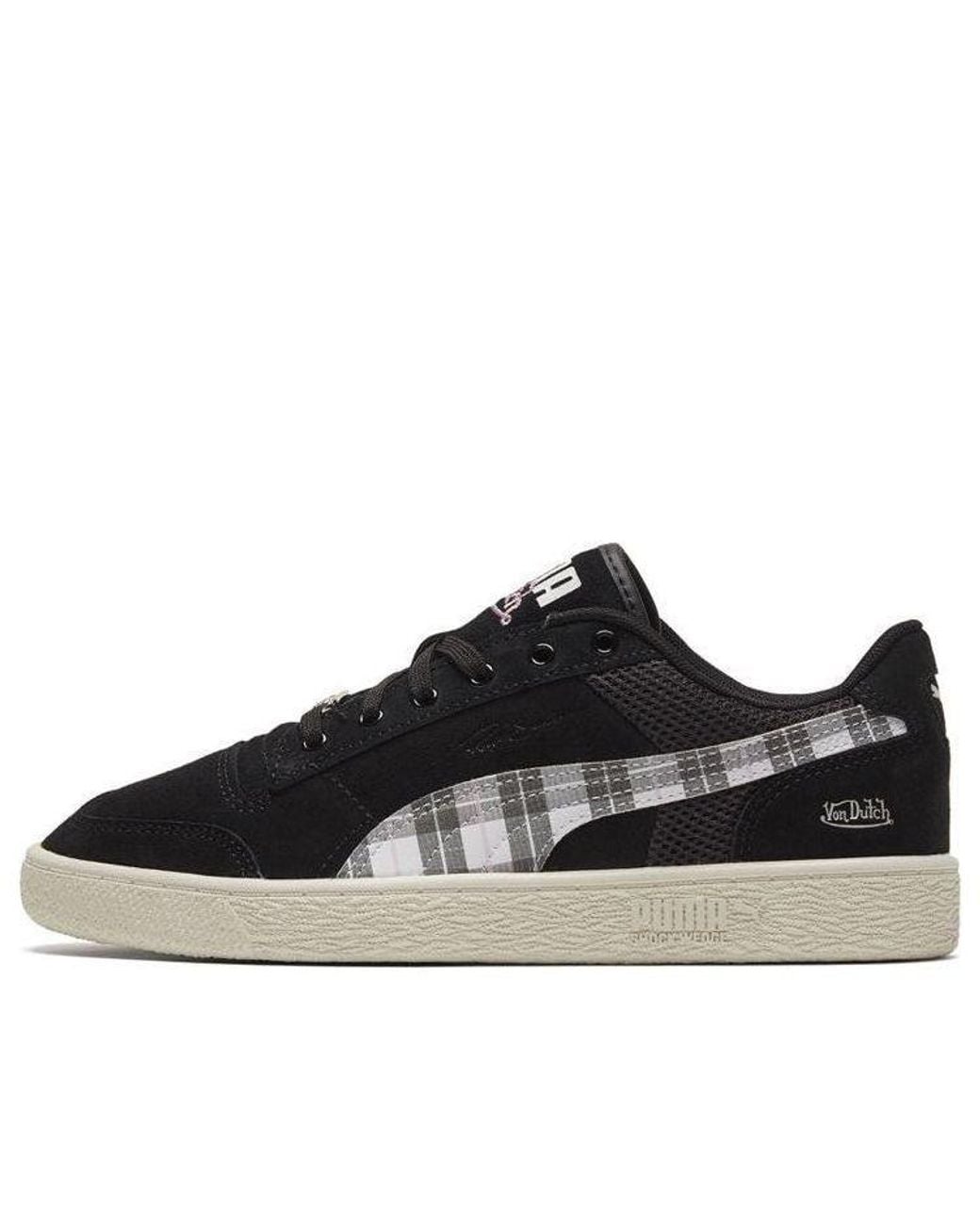 PUMA Black Von Dutch X Ralph Sampson 'Plaid Print Stripes' for men