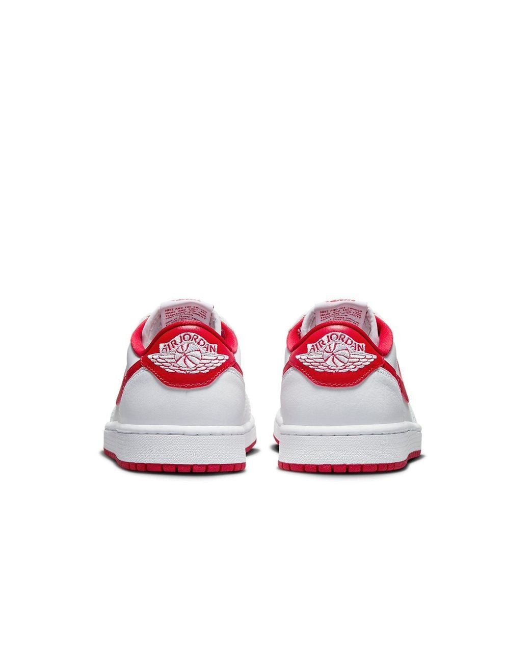 Nike White 1 Retro Low Og 'University' for men