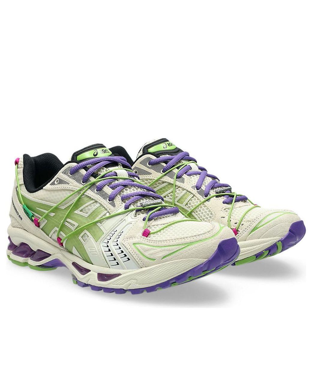 Asics X Zutomayo Gel-Kayano 14 'Ivory Greenery' in White for Men