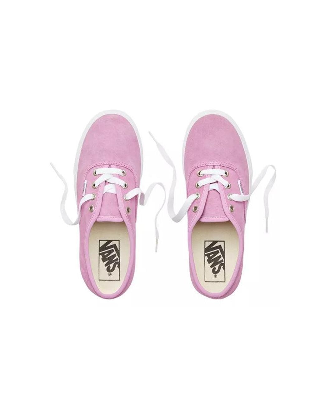 Vans Pink Authentic Suede for men