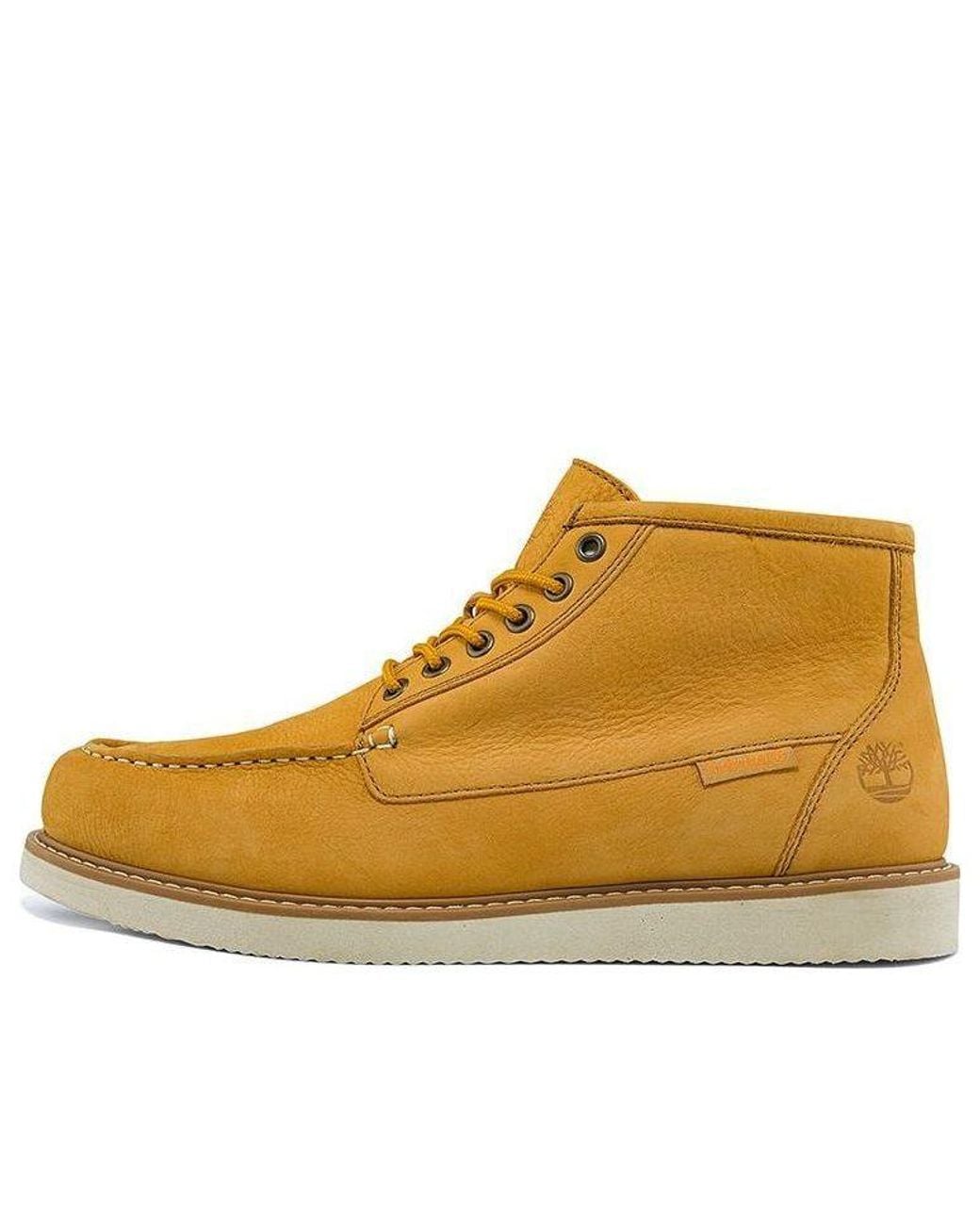 Timberland Natural Newmarket Ii Chukka Wide-Fit Boots 'Wheat' for men