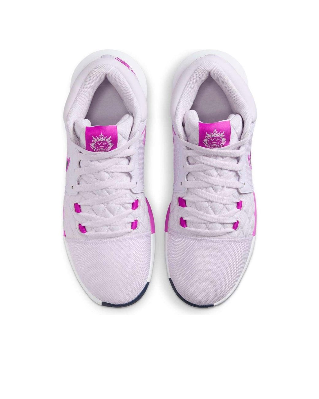 Nike Purple Lebron Witness Viii Basketball Shoes for men