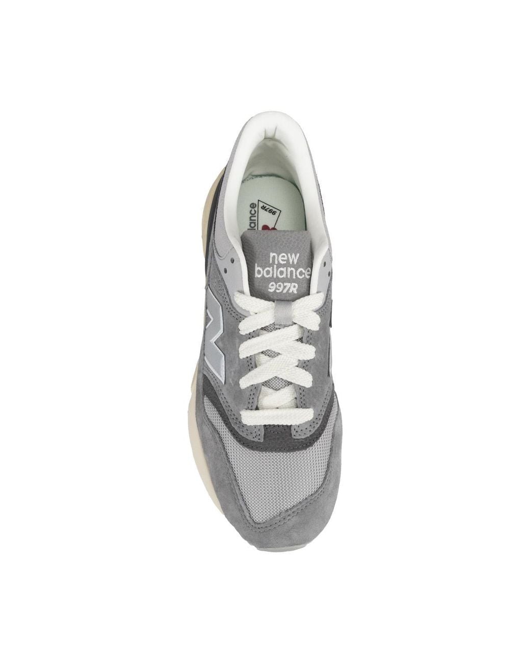 New Balance White 997R for men