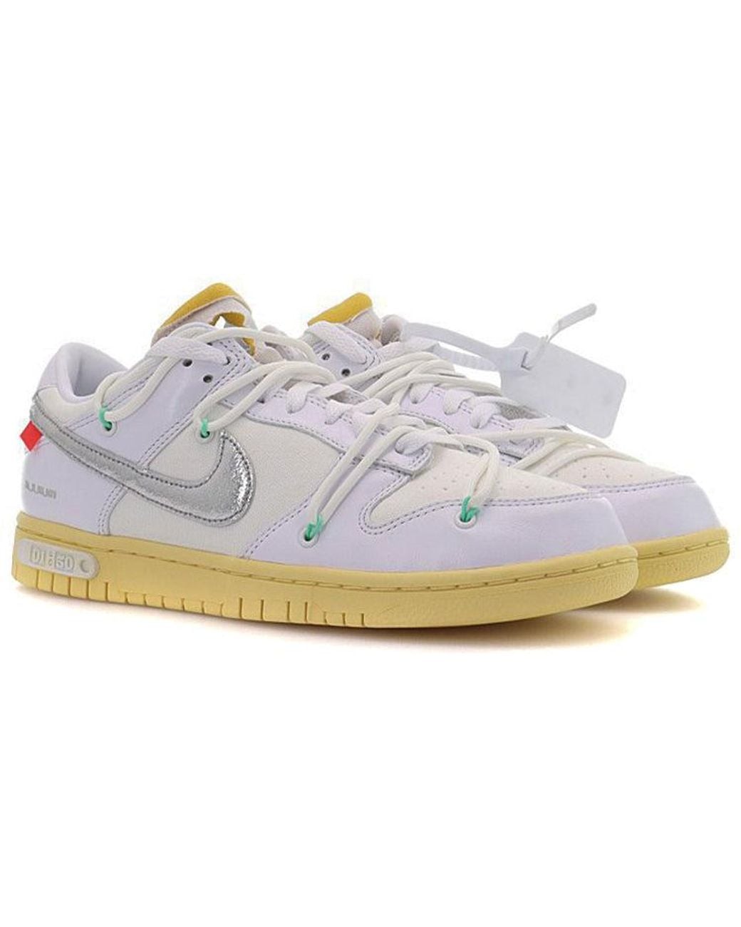 Nike Blue X Off- Dunk Low 'Lot 01 Of 50' for men